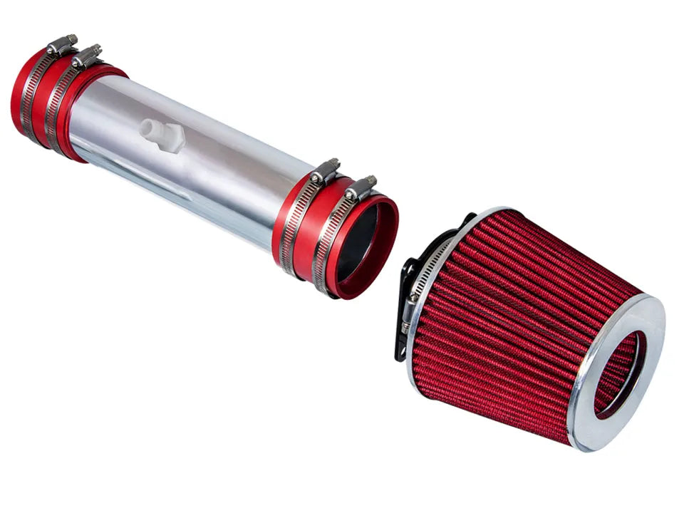 SI-NS-09 polished intake with red filter