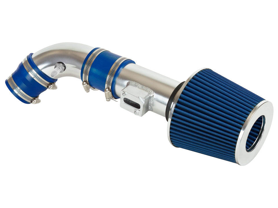 SI-NS-13 polished intake with blue filter