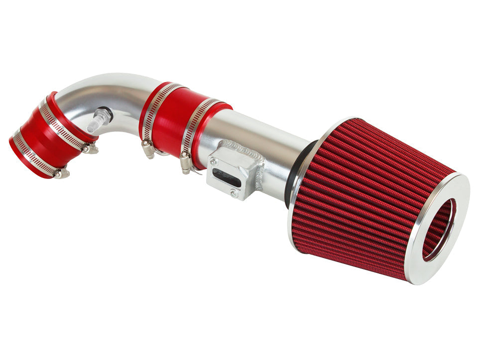 SI-NS-13 polished intake with red filter