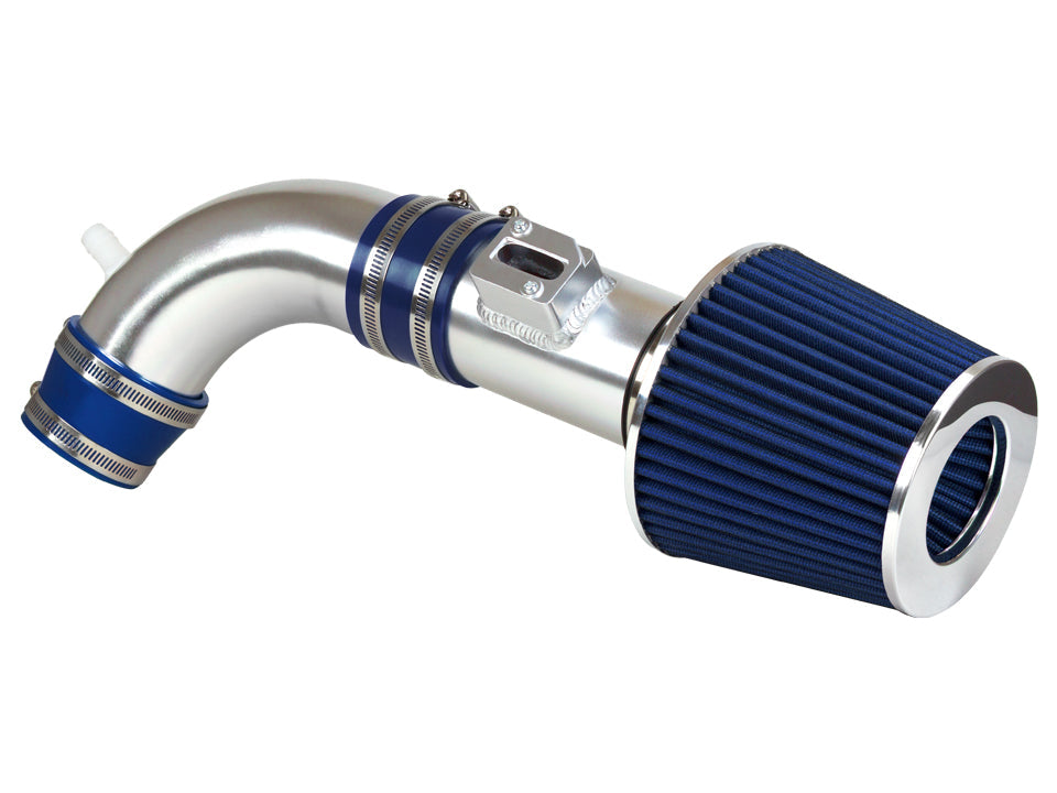 SI-NS-14 polished intake with blue filter