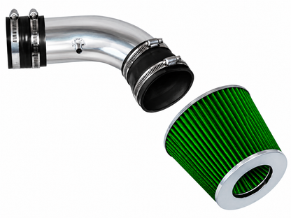 Short Ram Air Intake Kit For 2004-2008 Grand Prix 3.8 and 05-08 5.3 V8 | Rtunes Racing | SI-PT-02 - Polished Green