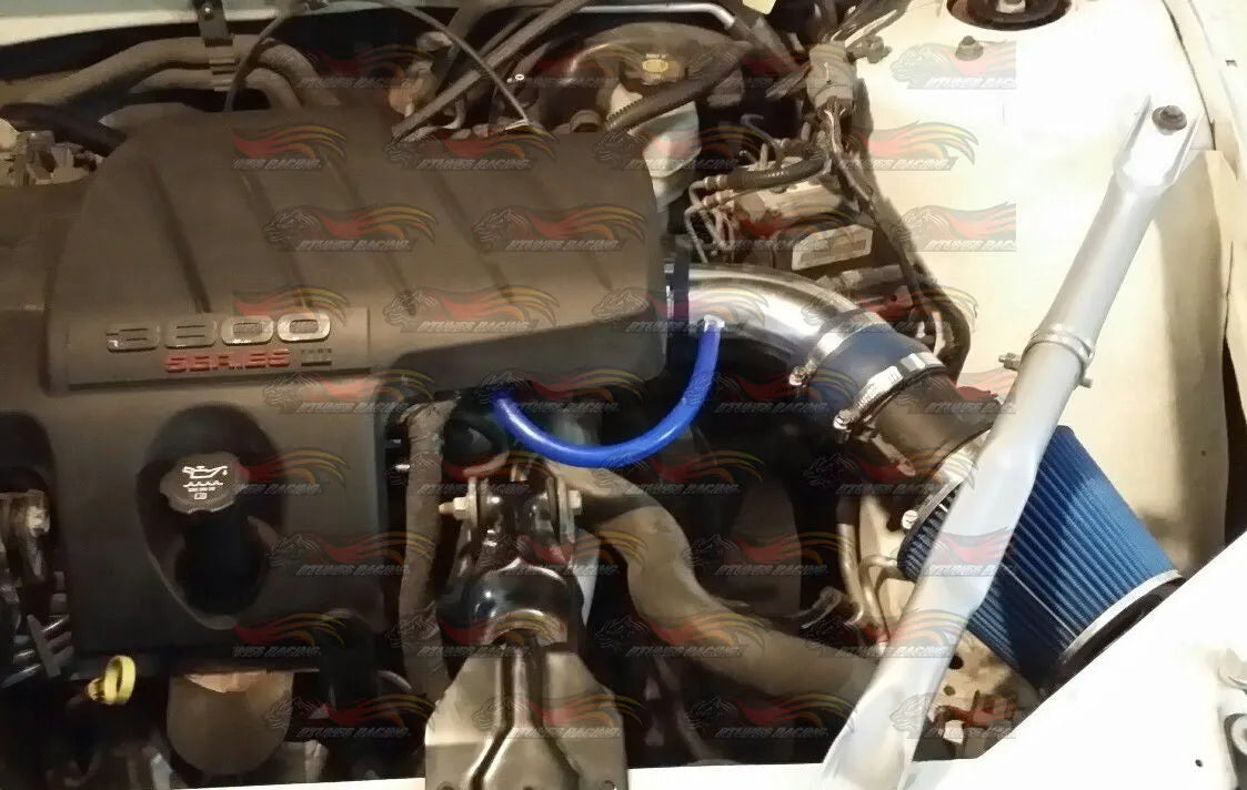 Short Ram Air Intake Kit For 2004-2007 Pontiac Grand Prix 5.3L V8 | Rtunes Racing | SI-PT-02BL