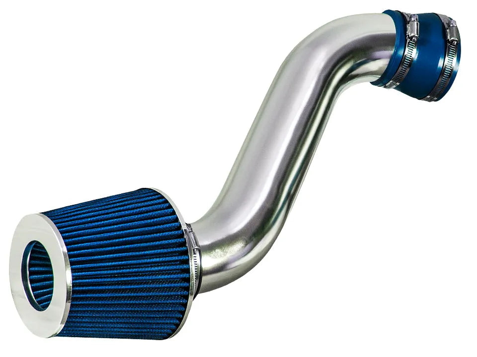 SI-SB-02 polished intake with blue filter