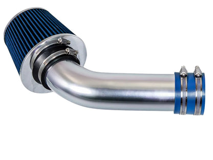 SI-ST-03 polished intake with blue filter