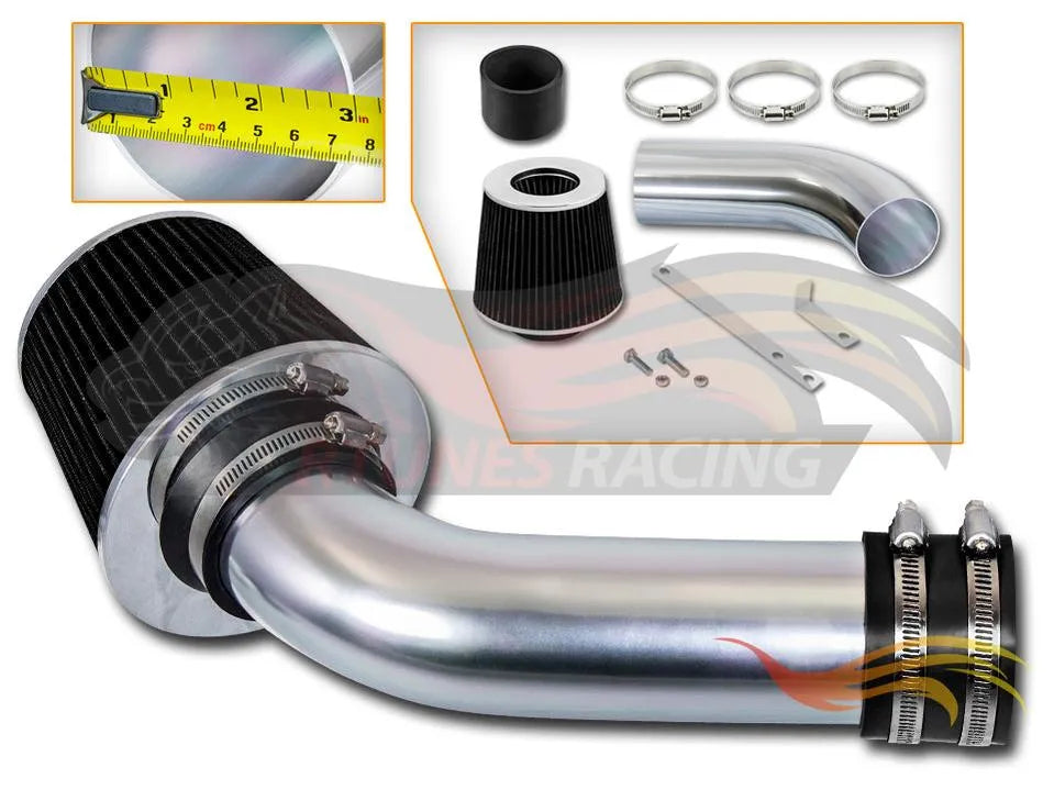 Short Ram Air Intake Kit For 2003-2004 Saturn Ion 1 2 3 2.2L Ecotec DOHC | Rtunes Racing | SI-ST-03CK