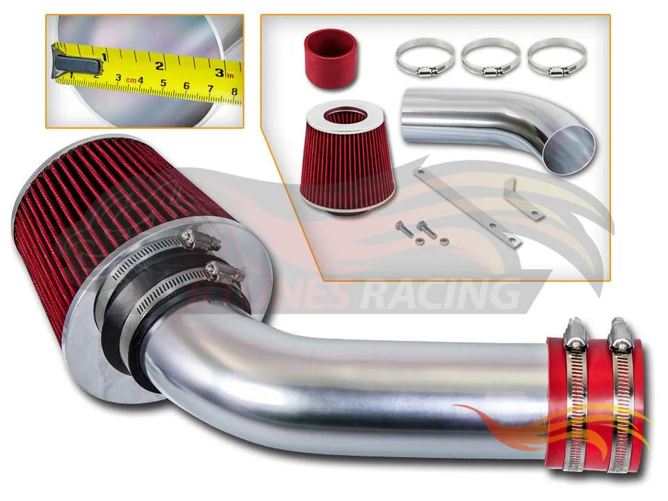 Short Ram Air Intake Kit For 2003-2004 Saturn Ion 1 2 3 2.2L Ecotec DOHC | Rtunes Racing | SI-ST-03RD