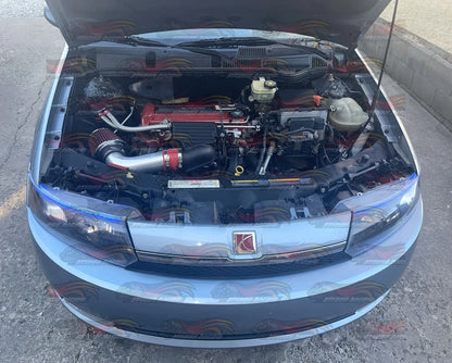 Short Ram Air Intake Kit For 2003-2004 Saturn Ion 1 2 3 2.2L Ecotec DOHC | Rtunes Racing | SI-ST-03CK