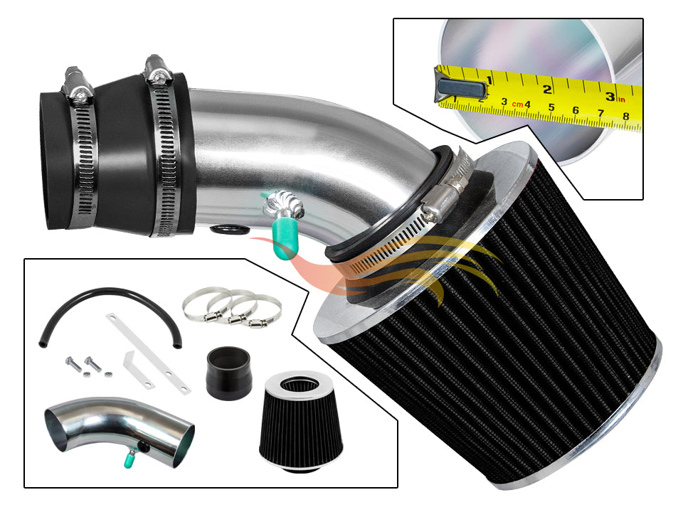 1990-1997 Toyota Corolla 1.8L Short Ram Air Intake Kit | Rtunes Racing | SI-TY-01