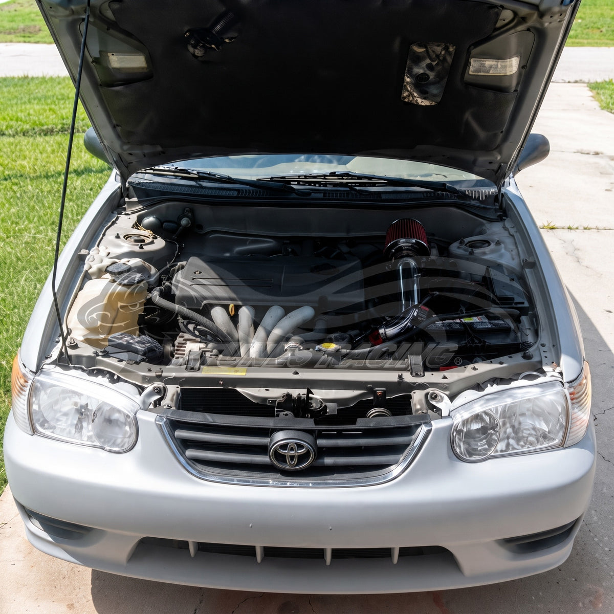 2000-2002 Toyota Corolla 1.8L Short Ram Air Intake Kit | Rtunes Racing | SI-TY-02