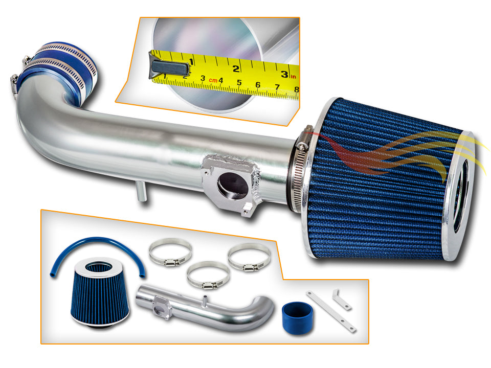 2000-2002 Toyota Corolla 1.8L Short Ram Air Intake Kit | Rtunes Racing | SI-TY-02