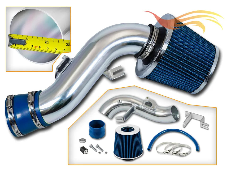 Short Ram Air Intake Kit For 2003-2008 Matrix XRS | Rtunes Racing | SI-TY-03BL