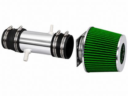 Short Ram Air Intake Kit For 1992-1996 Lexus ES300 Sedan3.0L V6 | Rtunes Racing | SI-TY-09 - Polished Green