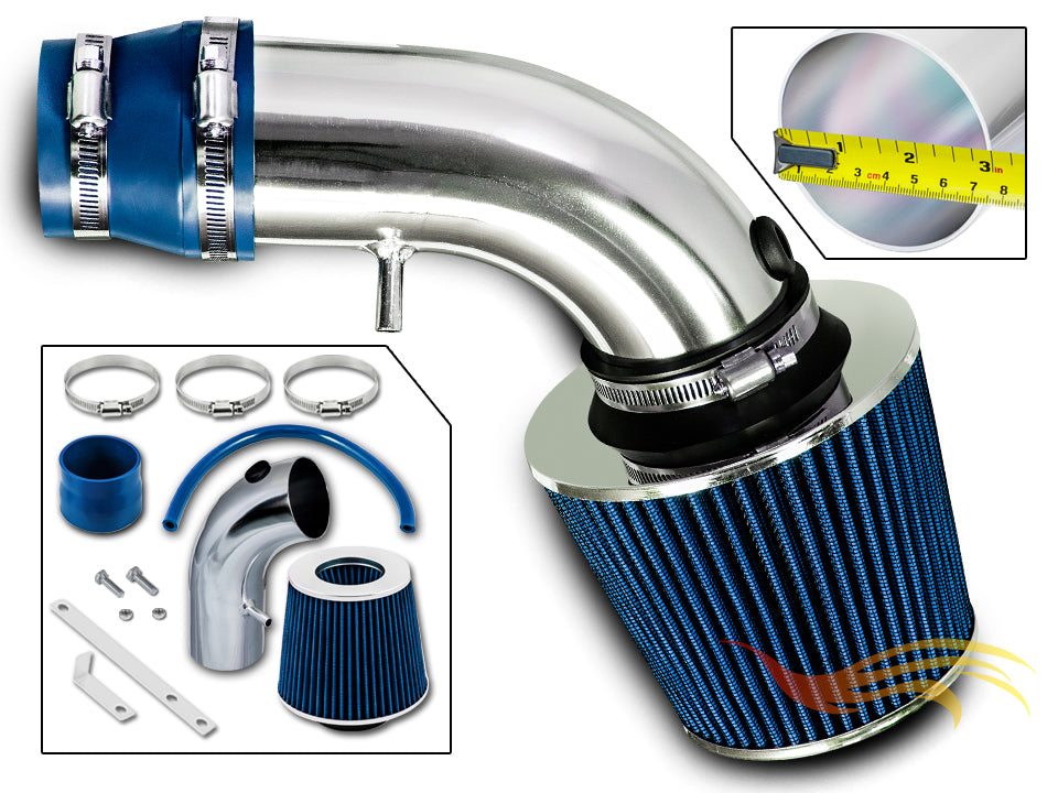 Short Ram Intake For 90-99 Toyota Celica ST GT GTS 1.6L / 1.8L / 2.2L L4 SI-TY-14BL