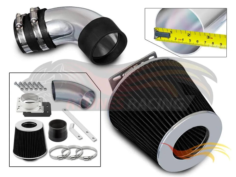 Short Ram Air Intake Kit For 1986-1989 Toyota Celica 2.0L Non-Turbo | Rtunes Racing | SI-TY-15CK