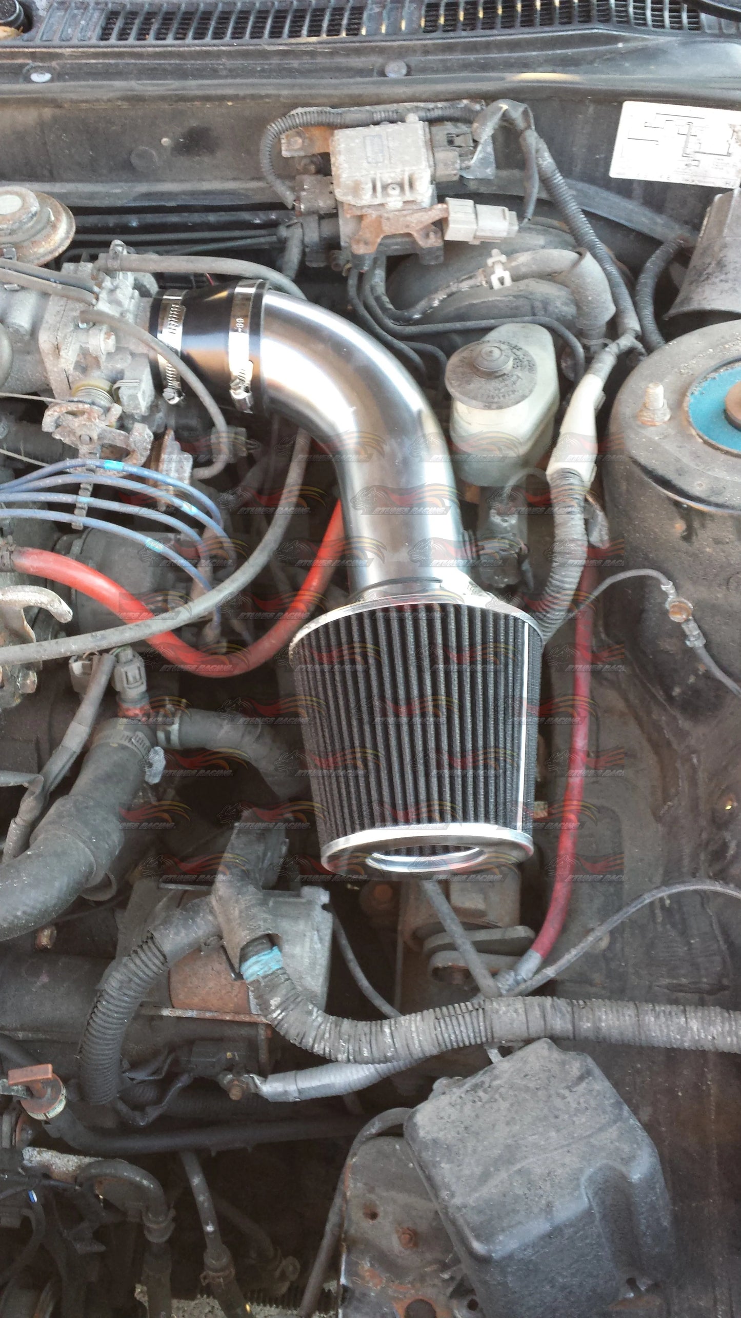 Short Ram Air Intake Kit For 1990-1999 Toyota Celica ST GT GTS 1.6L, 1.8L, 2.2L L4 | Rtunes Racing | SI-TY-14BL