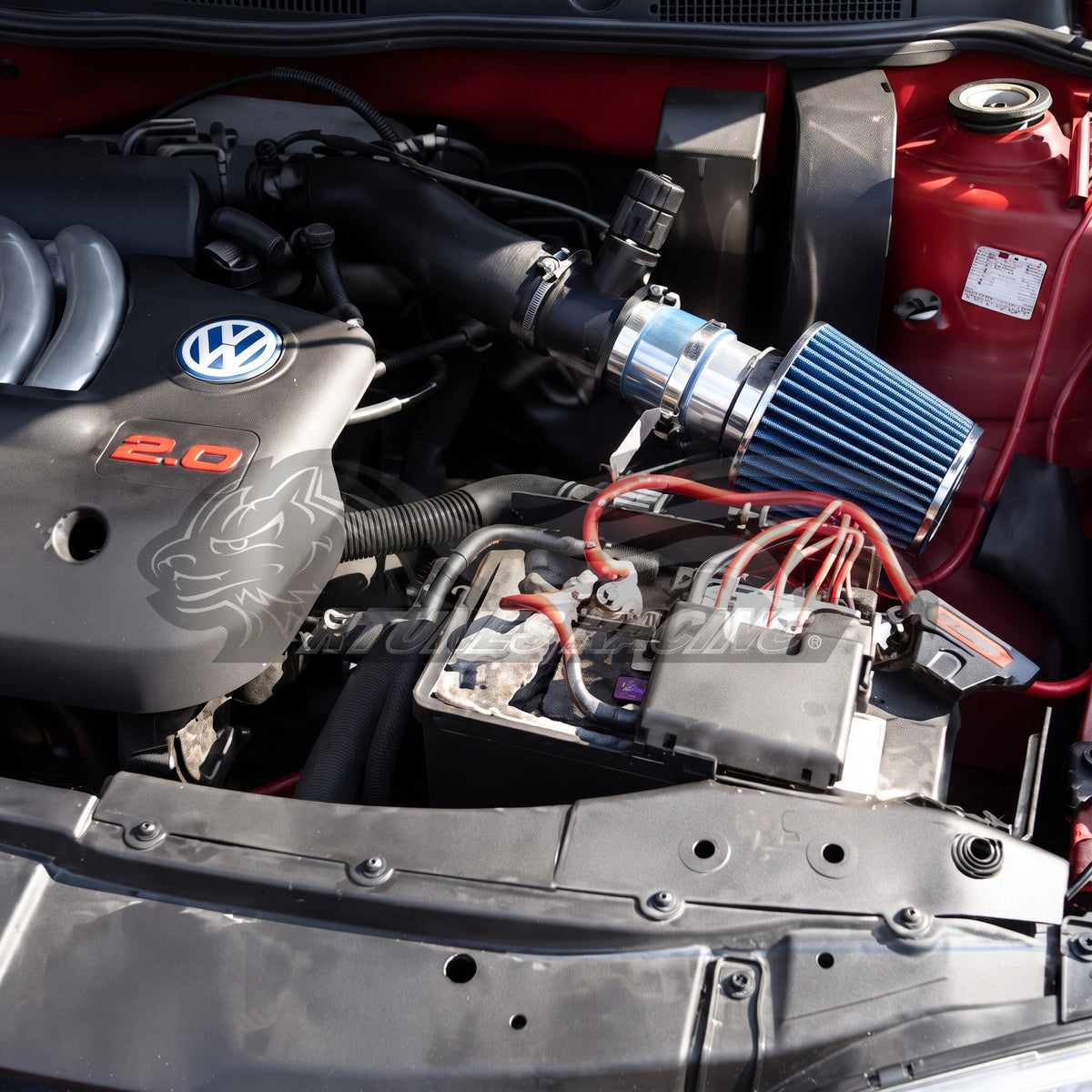 1999-2004 VW Golf, Jetta, GTI 1.8T/2.0L/VR6 Short Ram Air Intake Kit | Rtunes Racing | SI-VW-04