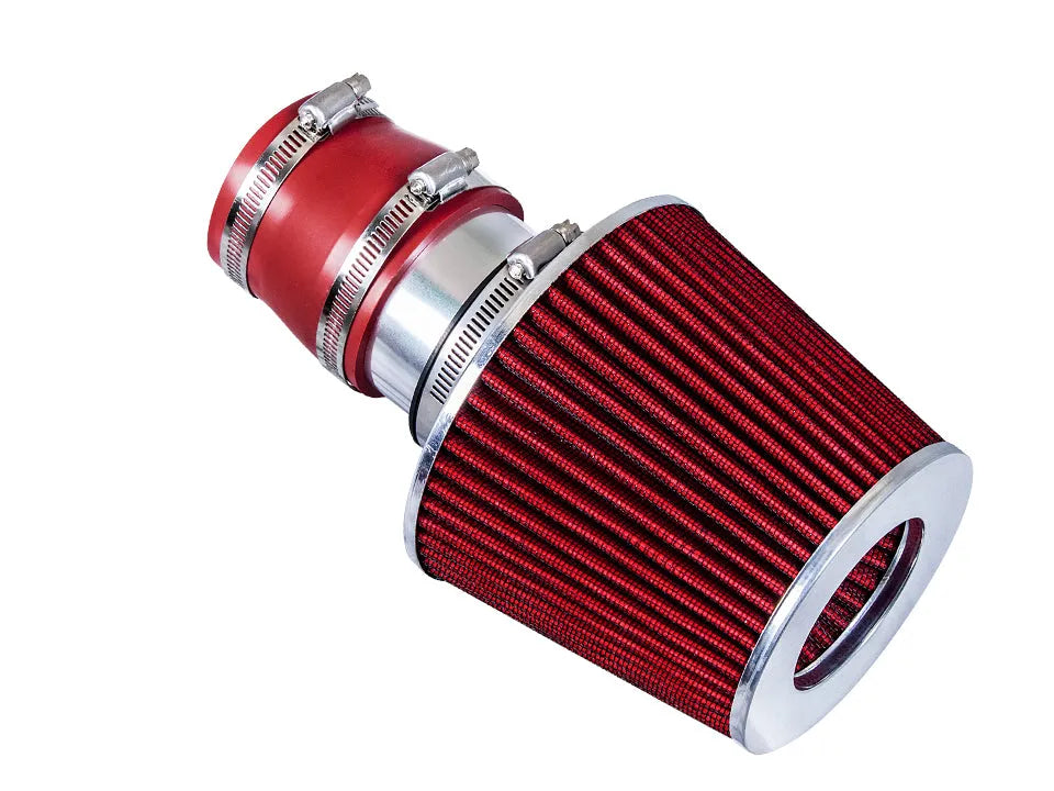 SI-VW-04 polished intake with red filter