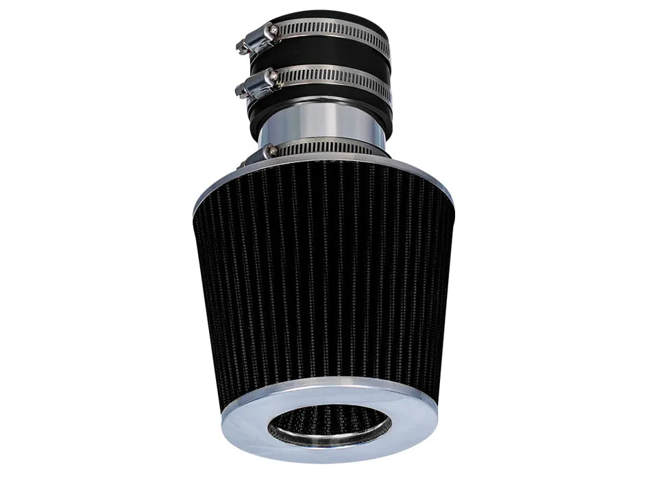 SI-VW-05 polished intake with black filter