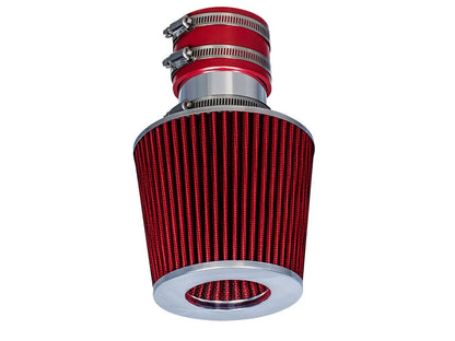 SI-VW-05 polished intake with red filter