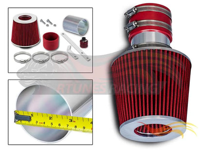 Short Ram Air Intake Kit For 1993-1998 VW Jetta, VW Passat, VW Golf 2.8L V6, 1992-1994 VW Corrado 2.8L V6 GLX, GTI, VR6, MK3, A3, SLC | Rtunes Racing | SI-VW-05RD