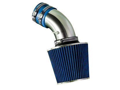 SI-VW-06 polished intake with blue filter