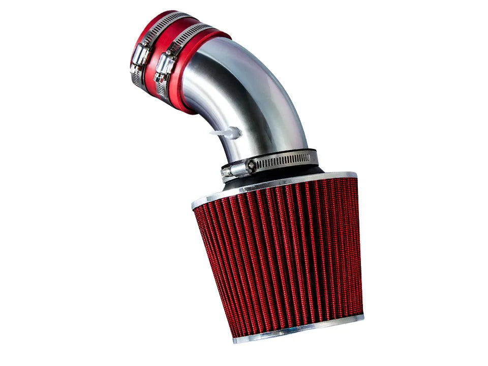 SI-VW-06 polished intake with red filter
