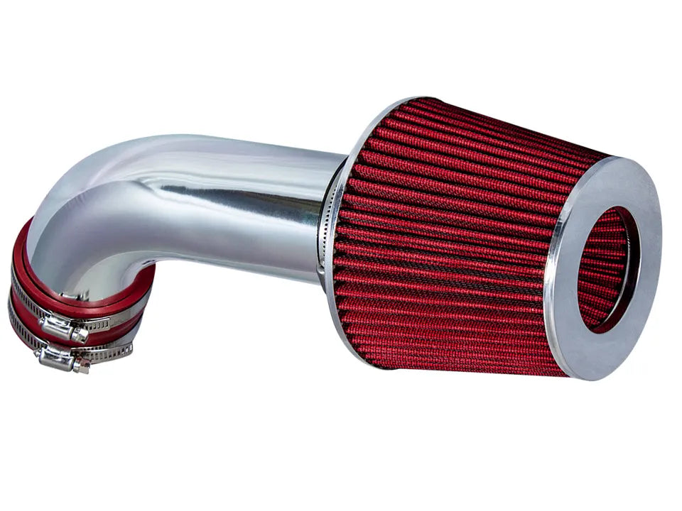 SI-VW-08 polished intake with red filter