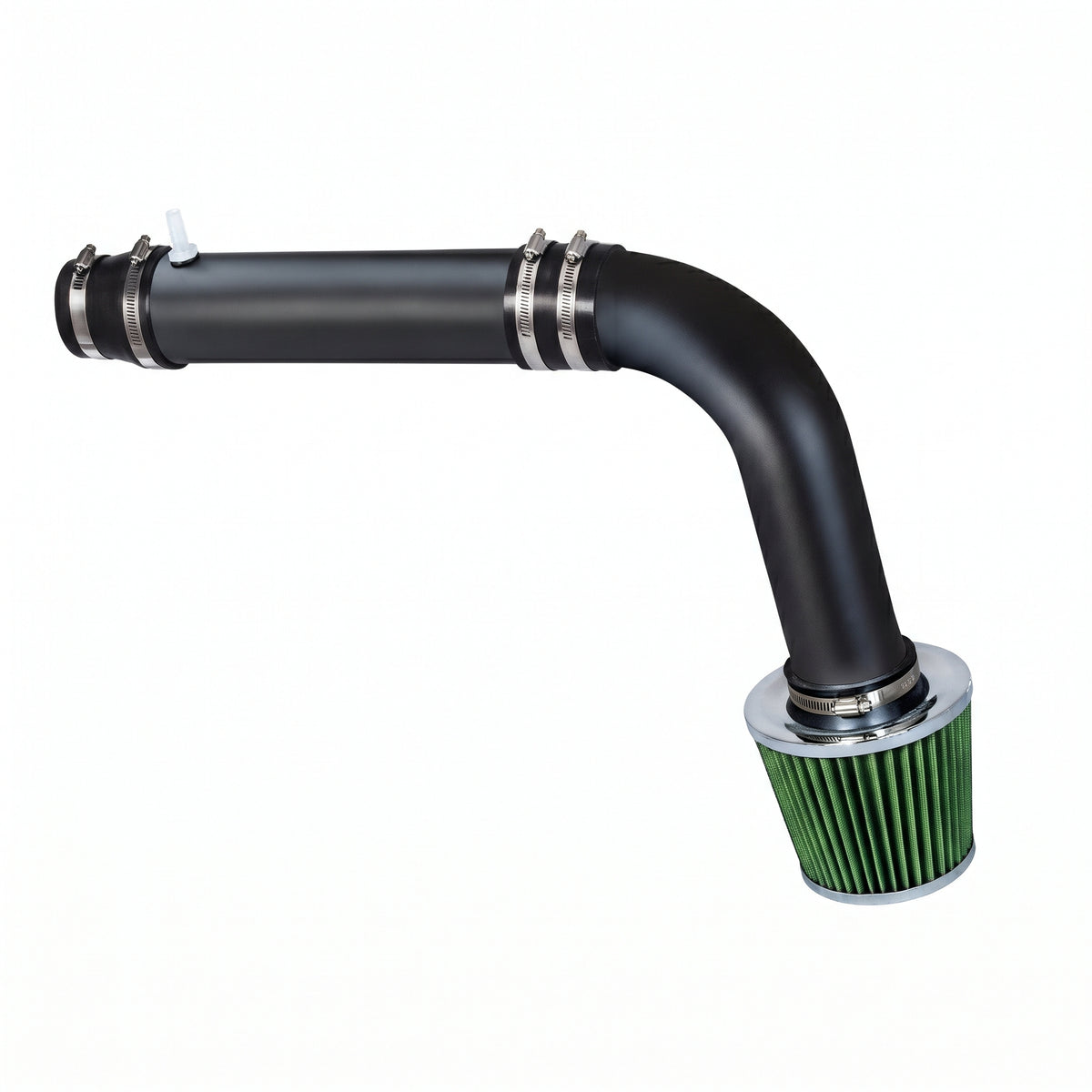 Cold air intake kit for 2011-2017 Hyundai Veloster, Accent, Kia Rio 1.6L, green with matte black pipe – Rtunes Racing CI-HY-05