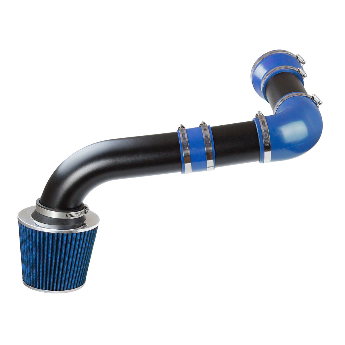 Cold air intake kit for 1990-1992 Pontiac Firebird 5.0/5.7, blue with matte black pipe – Rtunes Racing CI-PT-02