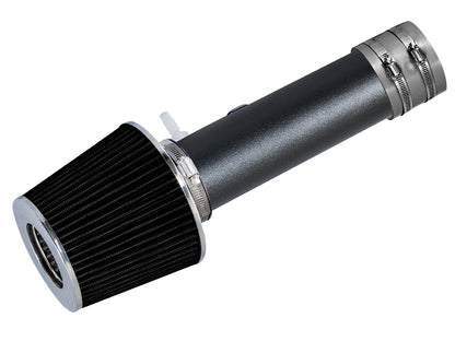 Rtunes Racing WSI-AC-07 matte black pipe short ram air intake, Gray