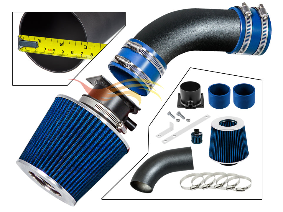 SI-AD-01 part - Matte Black Blue