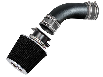 Rtunes Racing WSI-AD-01 matte black pipe short ram air intake, Gray