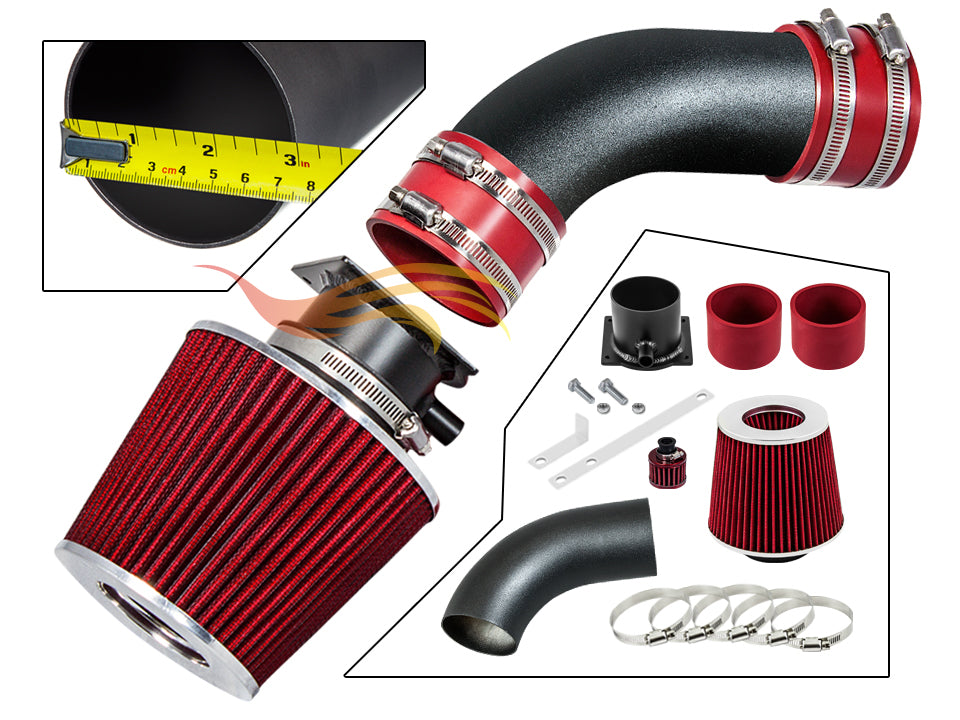 SI-AD-01 part - Matte Black Red
