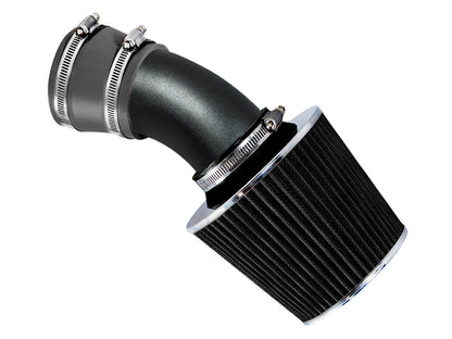 Rtunes Racing WSI-BM-03 matte black pipe short ram air intake, Gray