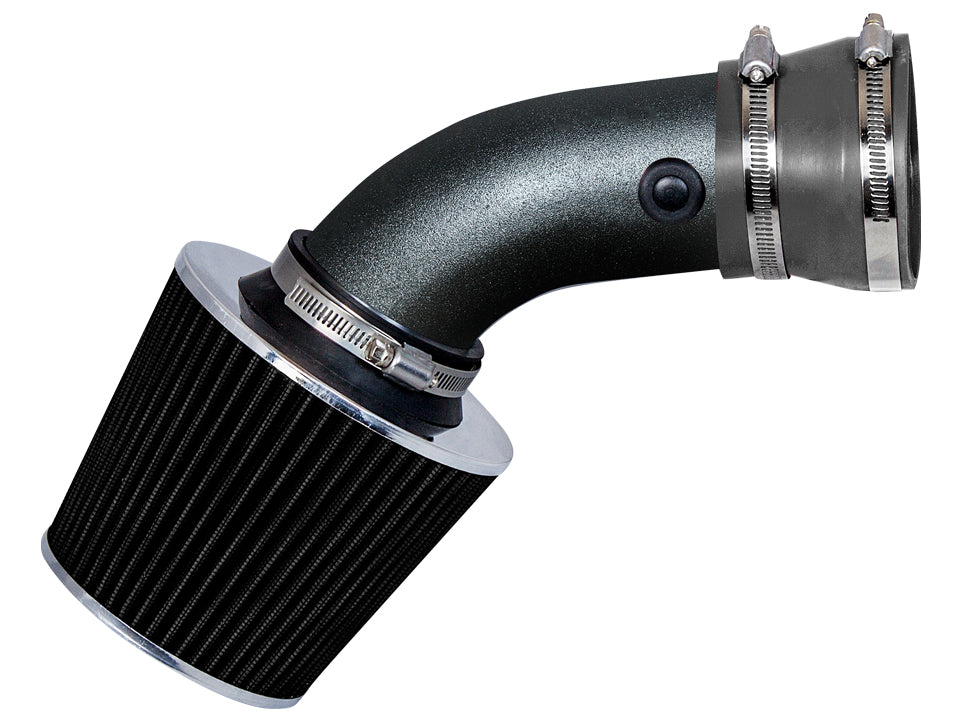 Rtunes Racing WSI-BM-05 matte black pipe short ram air intake, Gray