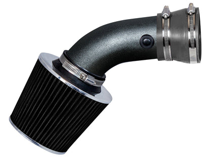Rtunes Racing WSI-BM-05 matte black pipe short ram air intake, Gray