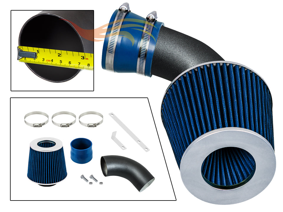 SI-BU-01 part - Matte Black Blue