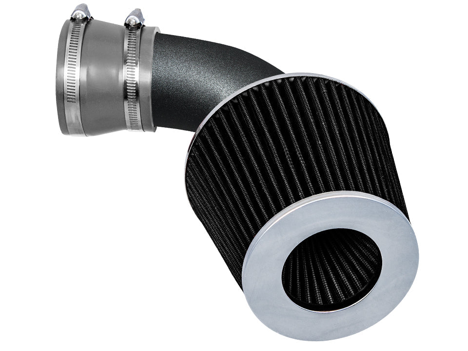 Rtunes Racing WSI-BU-01 matte black pipe short ram air intake, Gray