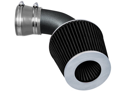 Rtunes Racing WSI-BU-01 matte black pipe short ram air intake, Gray