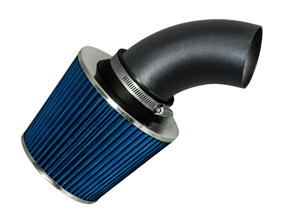 Rtunes Racing WSI-CD-02 matte black pipe short ram air intake, Blue