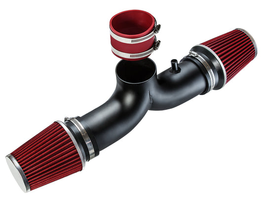 Short Ram Air Intake Kit For 1997-2000 Chevy Corvette C5 5.7L V8 (With 2 Filters) | Rtunes Racing | WSI-CH-02RDB-9700