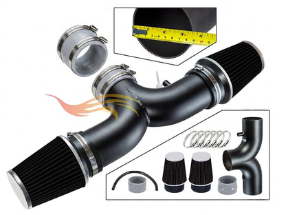 Short Ram Air Intake Kit For 1994-1996 Chevy Impala SS/Caprice (2 Filter) | Rtunes Racing | WSI-CH-08GYB