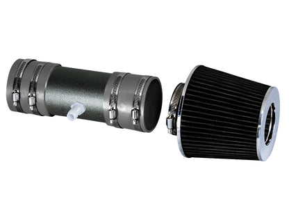 Rtunes Racing WSI-CH-09 matte black pipe short ram air intake, Gray