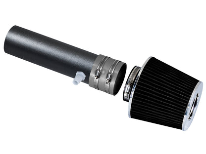 Rtunes Racing WSI-CH-16 matte black pipe short ram air intake, Gray