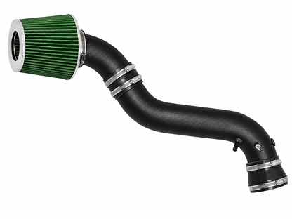 Rtunes Racing WSI-CH-19 matte black pipe short ram air intake, Green