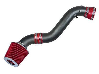 Rtunes Racing WSI-CH-19 matte black pipe short ram air intake, Red