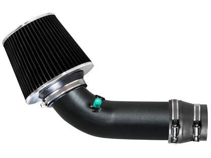 Rtunes Racing WSI-CH-21 matte black pipe short ram air intake, Gray
