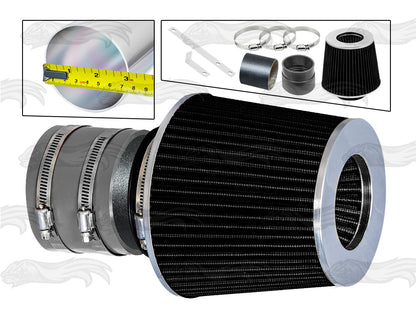 Short Ram Air Intake Kit For 1997-2003 Malibu 3.1L, 1999-2004 Alero 3.4L, 1999-2005 Grand Am 3.4L V6 | Rtunes Racing | WSI-CH-35GYB