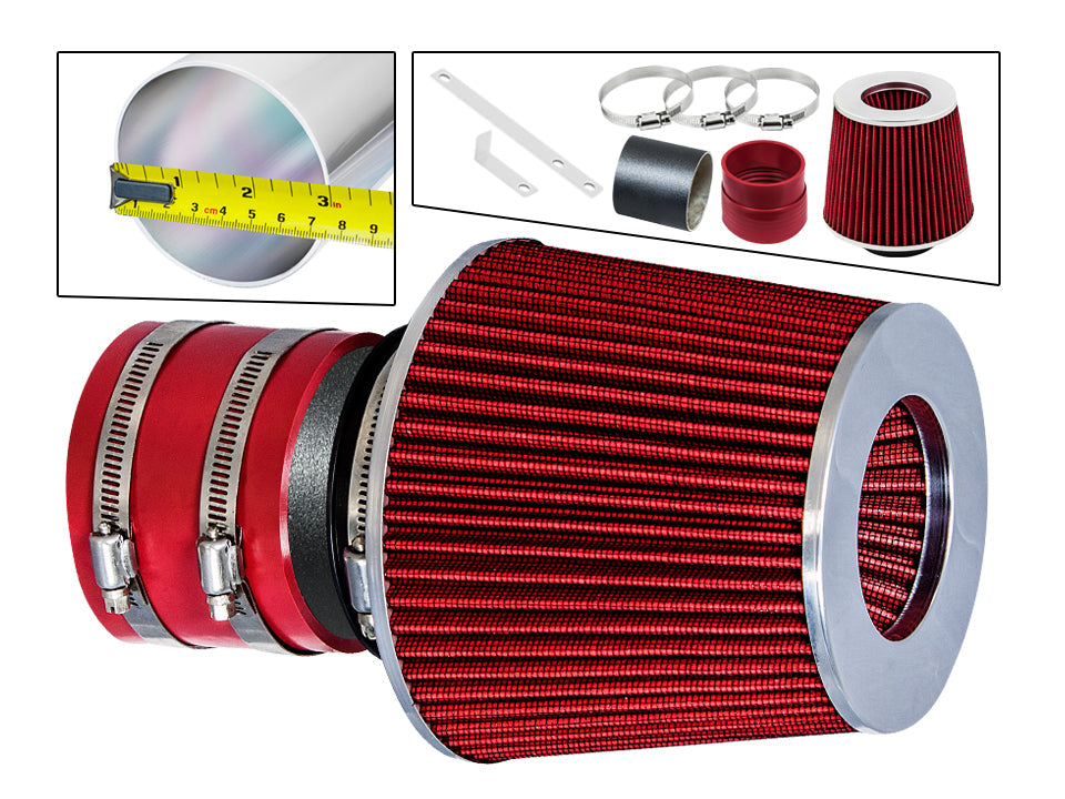 Short Ram Intake For 97-03 Malibu 3.1L / 99-04 Alero 3.4L / 99-05 Grand Am 3.4L V6 WSI-CH-35RDB