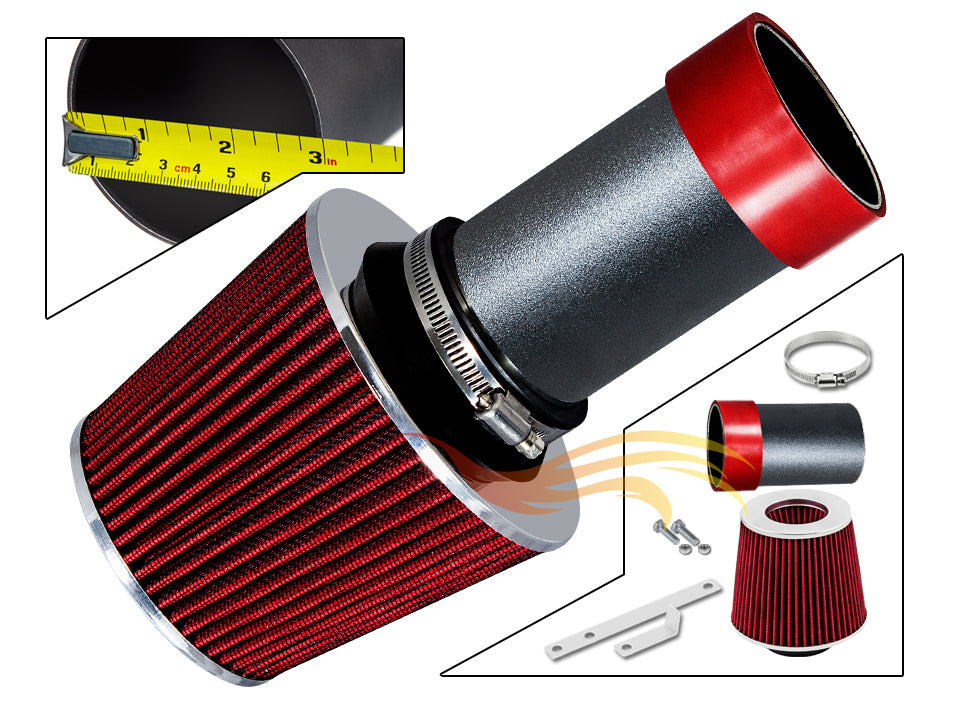SI-CR-04 part - Matte Black Red